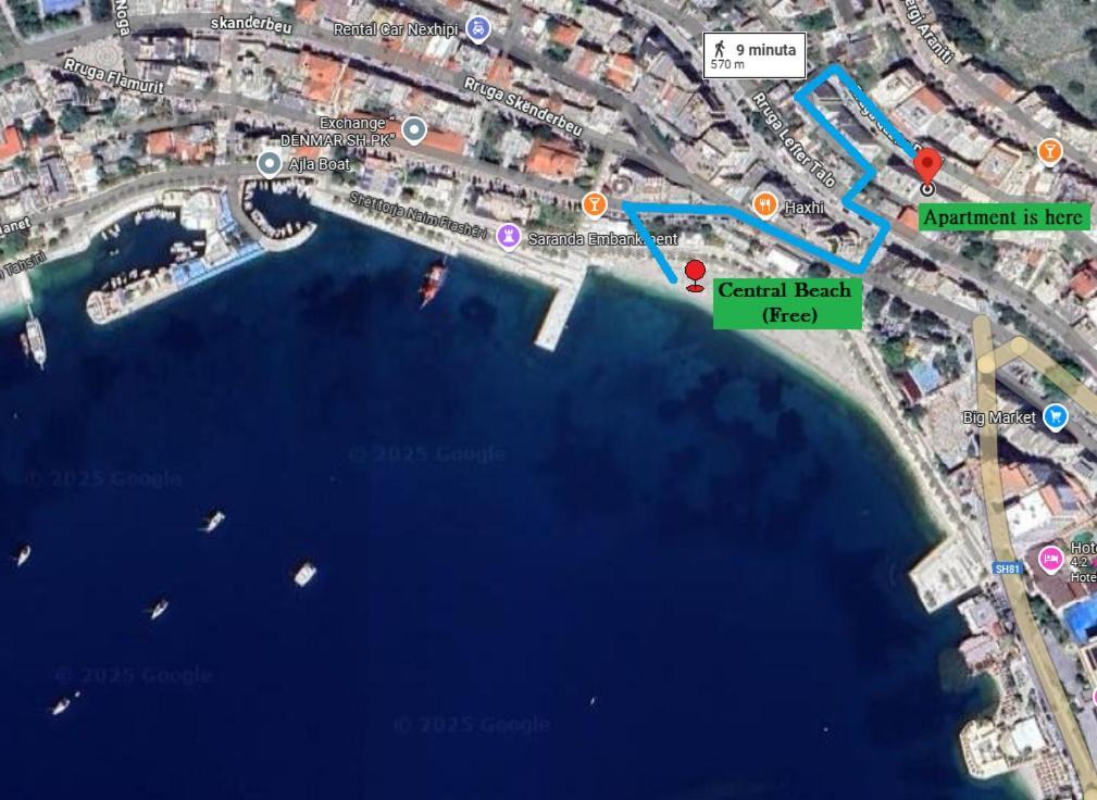 Your Comfy Apartment Sarandë Buitenkant foto
